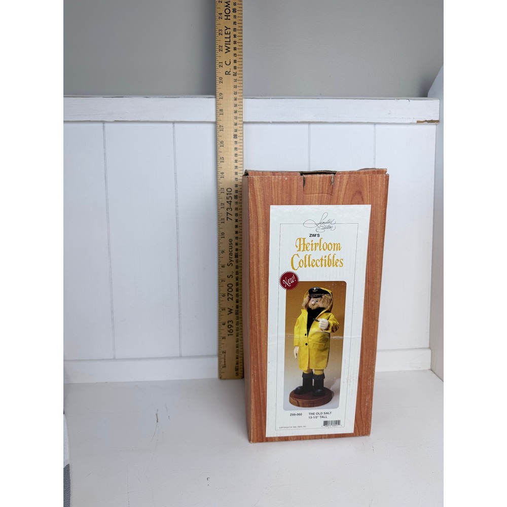 1999 Zim's The Old Salt Nutcracker Z99-060 Limited Edition #0627/7200 With Box - Picture 5 of 6